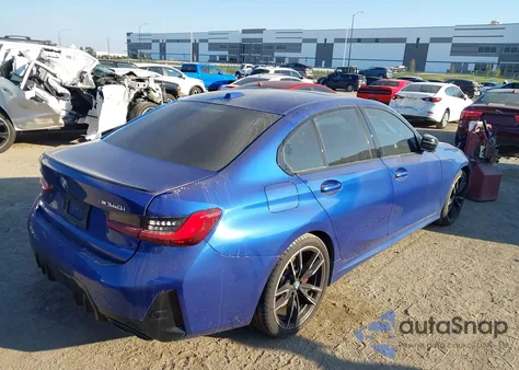 2024 BMW M340I M340I xDrive z USA, uszkodzony, nr VIN 3MW49FF01R8E21551